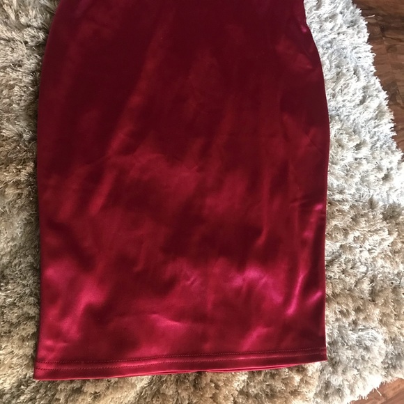 NWT S Windsor satin red dress - Picture 4 of 4